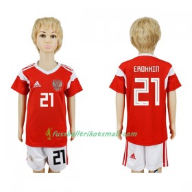 Fußballtrikots Russland Erokhin 21 Kinder WM 2018 Heimtrikotsatz kaufen